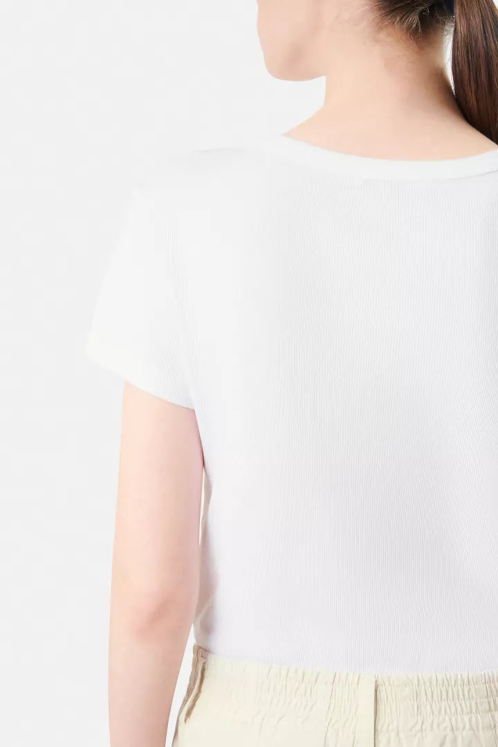 DRYKORN T-Shirt Koale White