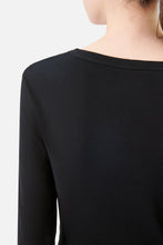 Lade das Bild in den Galerie-Viewer, DRYKORN Longsleeve Nurit schwarz