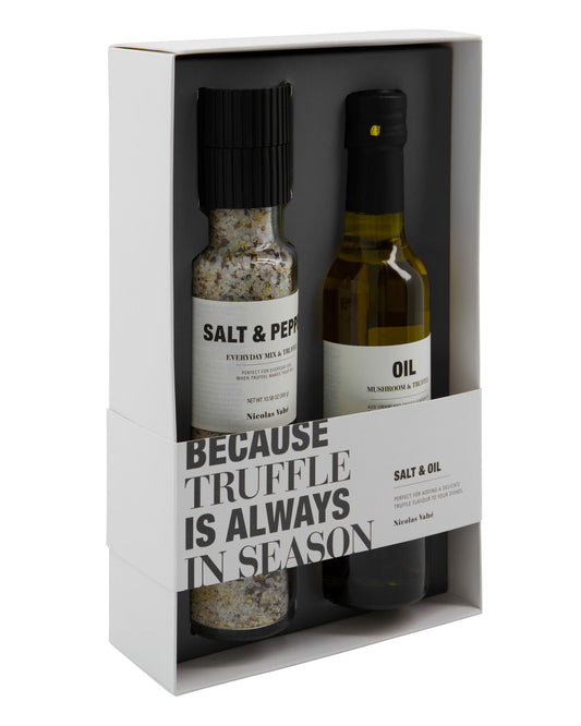 NICOLAS VAHE Gift Box, Salt & Oil, Because Truffle is always in Season