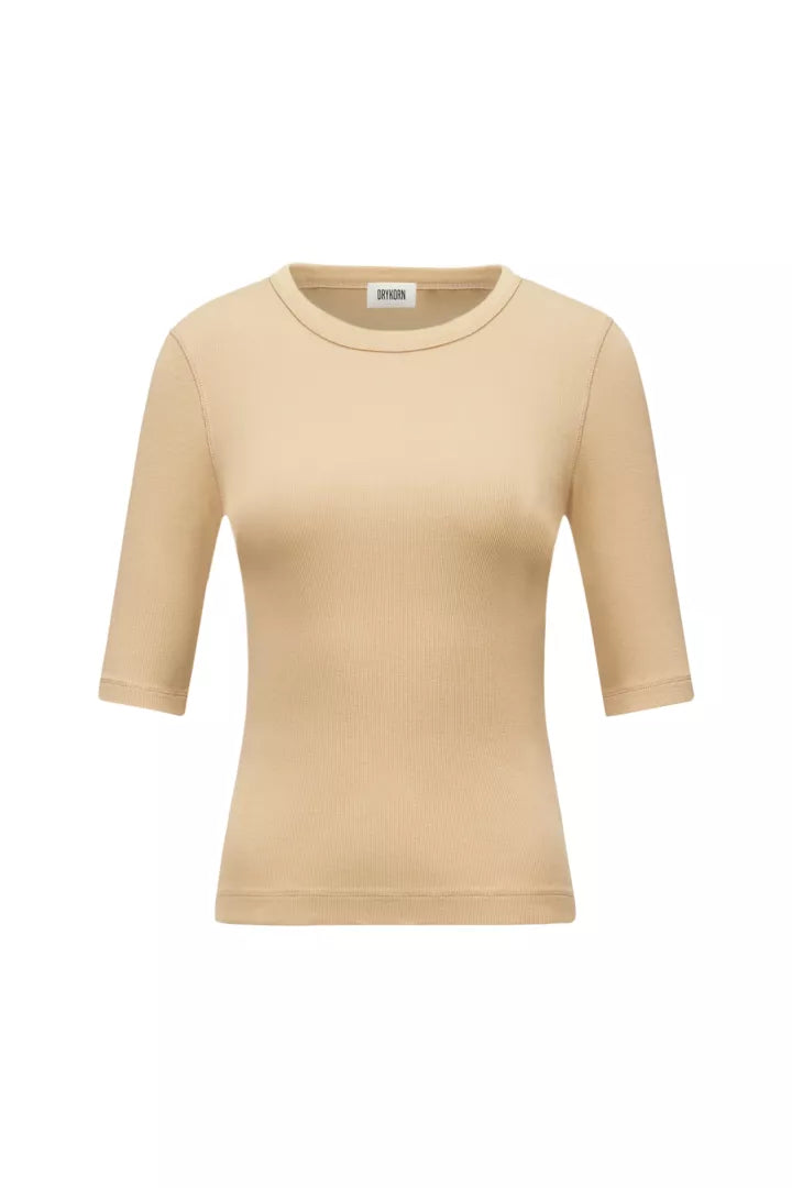 DRYKORN T-Shirt Selay braun