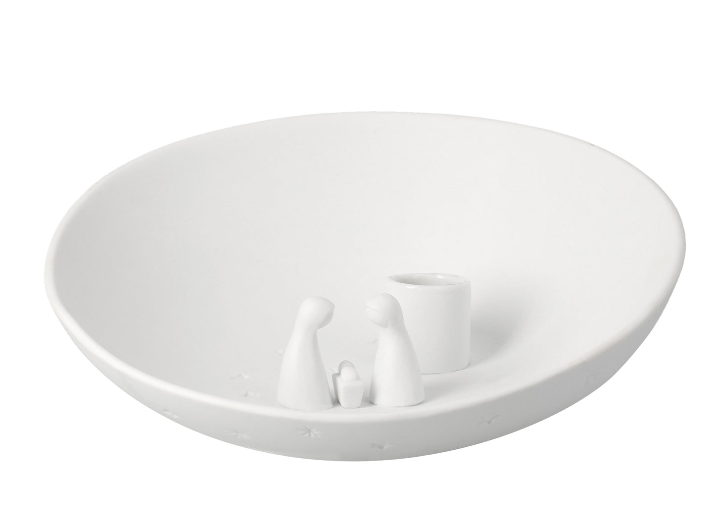 RAEDER DESIGN Kerzenschale Krippe groß