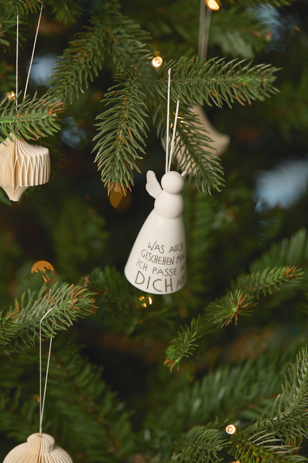 RAEDER DESIGN Ornament Engel - Ich passe auf dich auf