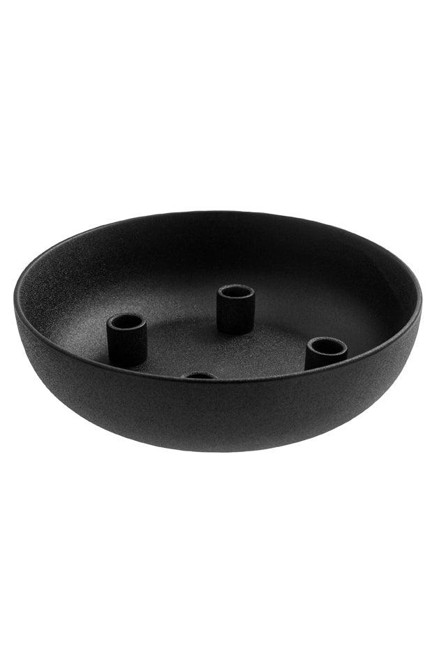 STOREFACTORY Kerzenhalter Granholmen XXL Glossy black
