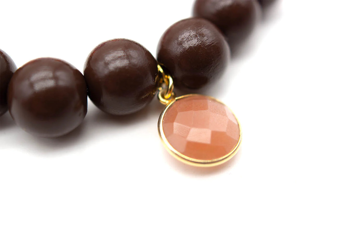 SCHMÜCKSTÜCK Mala Single Armband HD Cocoa