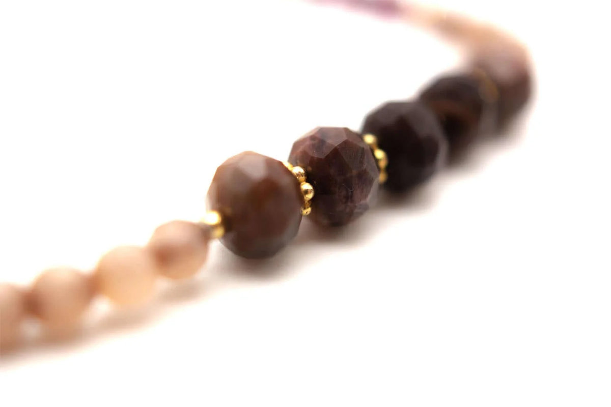 SCHMÜCKSTÜCK Mala Single Brown Mania