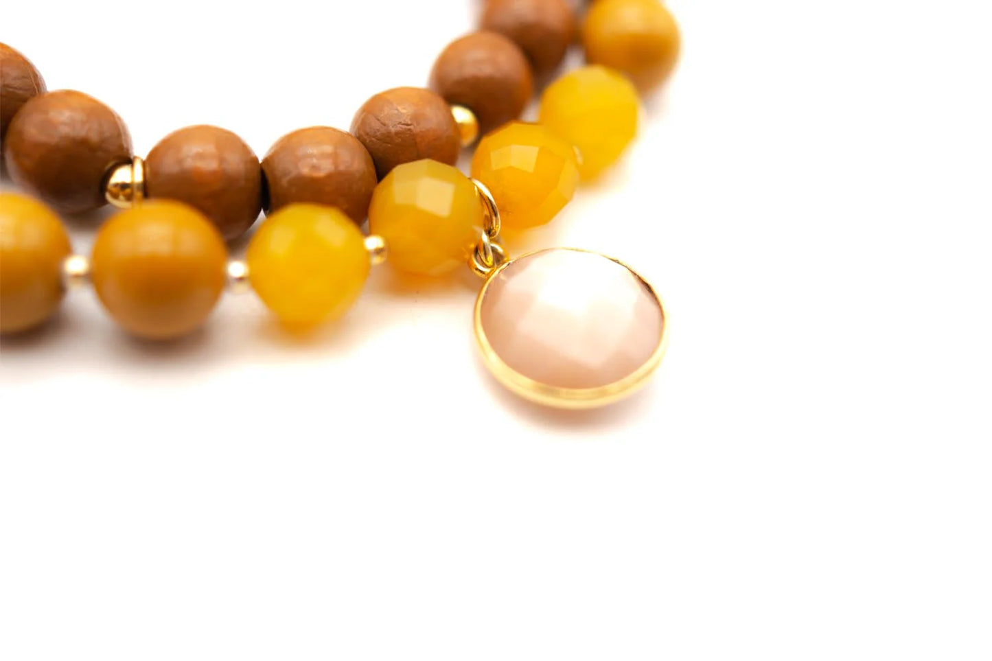 SCHMÜCKSTÜCK Mala Twin Armband Caramel