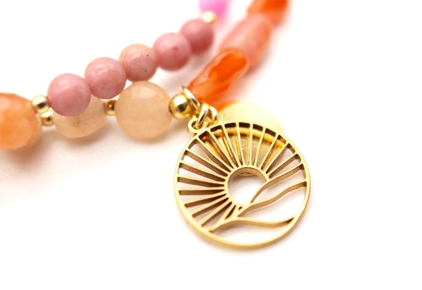 SCHMÜCKSTÜCK Armband Mala Twin Rose Pash