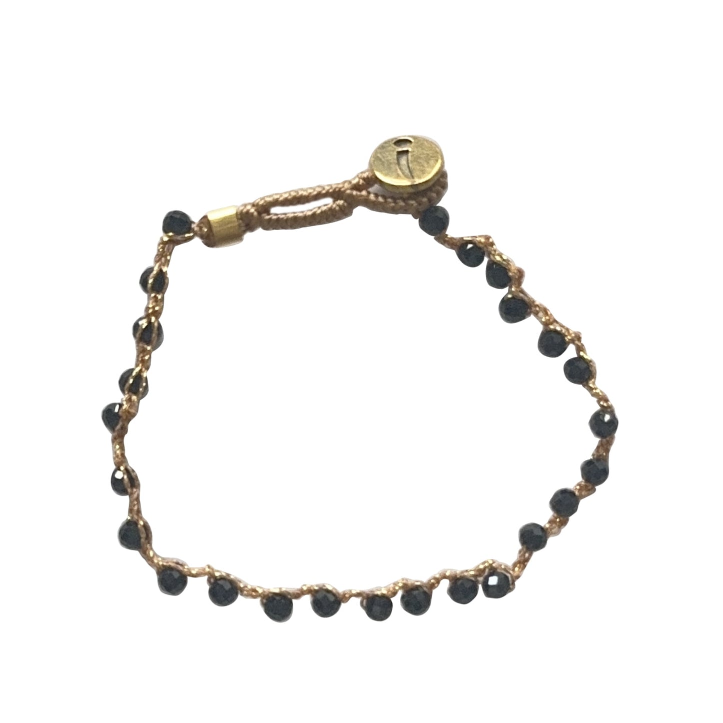 IBU JEWELS Armband Lulu Fine Onyx AU14