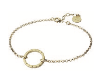 SUSI CALA Armkette Camu Circle Gold Plated FLBF2-01