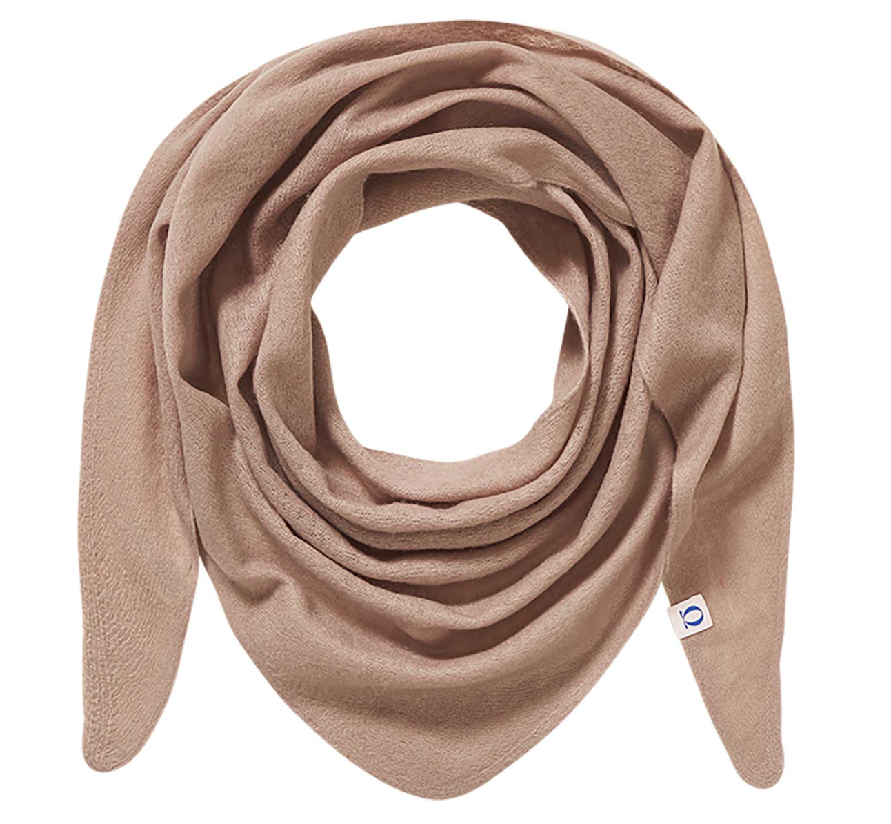 PURSCHÖN Pure Cashmere 3-Eck Tuch Nougat