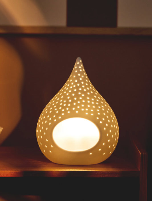 RAEDER DESIGN Teelichthalter Wassertropfen