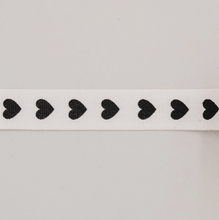 Lade das Bild in den Galerie-Viewer, EULENSCHNITT Geschenkband Herzen