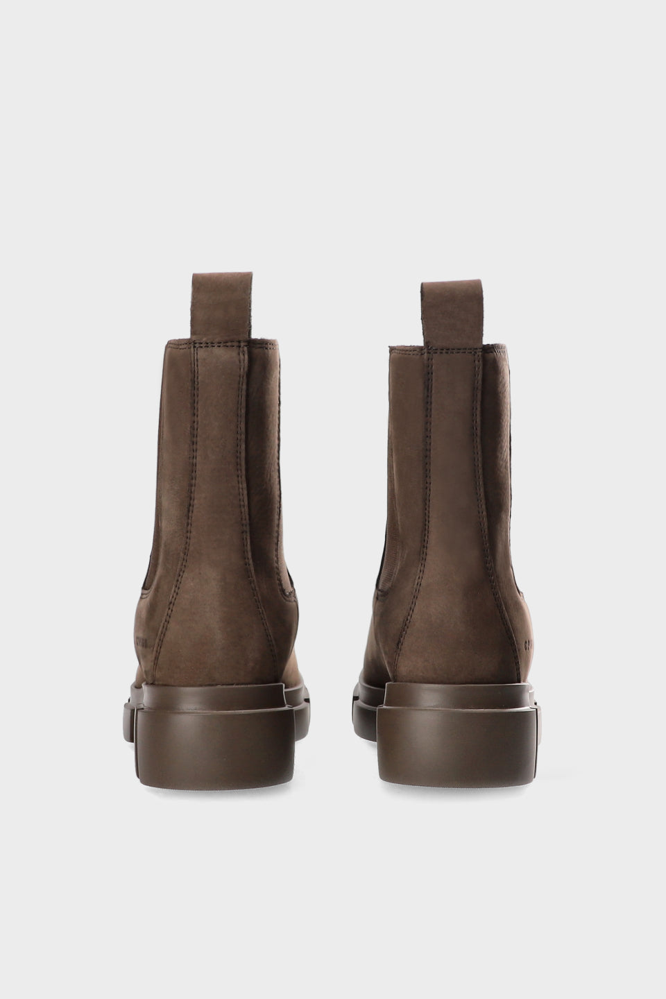 COPENHAGEN STUDIOS CPH570 Chelsea Boots Nubuk Chocolate
