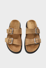 Lade das Bild in den Galerie-Viewer, COPENHAGEN STUDIOS Sandale CPH701 Suede New Brown