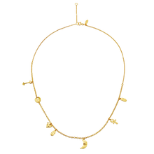 Lade das Bild in den Galerie-Viewer, MAANESTEN Halskette Cresida Gelbgold