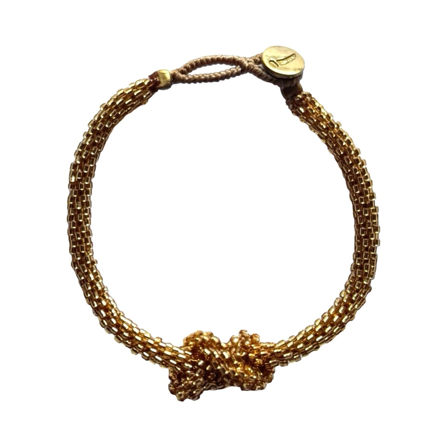 IBU JEWELS Armband Gold Bundle Knot DH