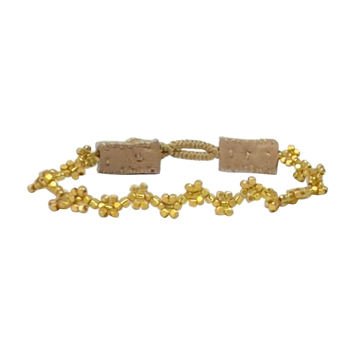 IBU JEWELS Armband Flower Gold DQ