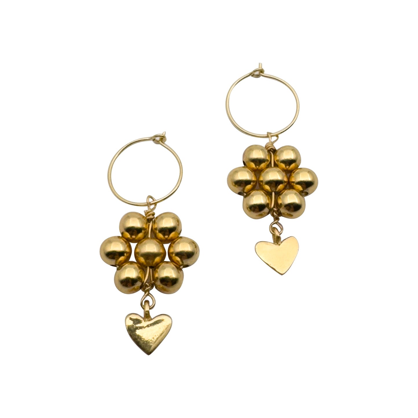 IBU JEWELS Ohrringe Heart EAI