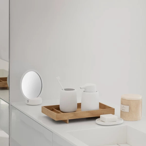 BLOMUS Duftkerze Marmor Indian Tan in 2 Größen