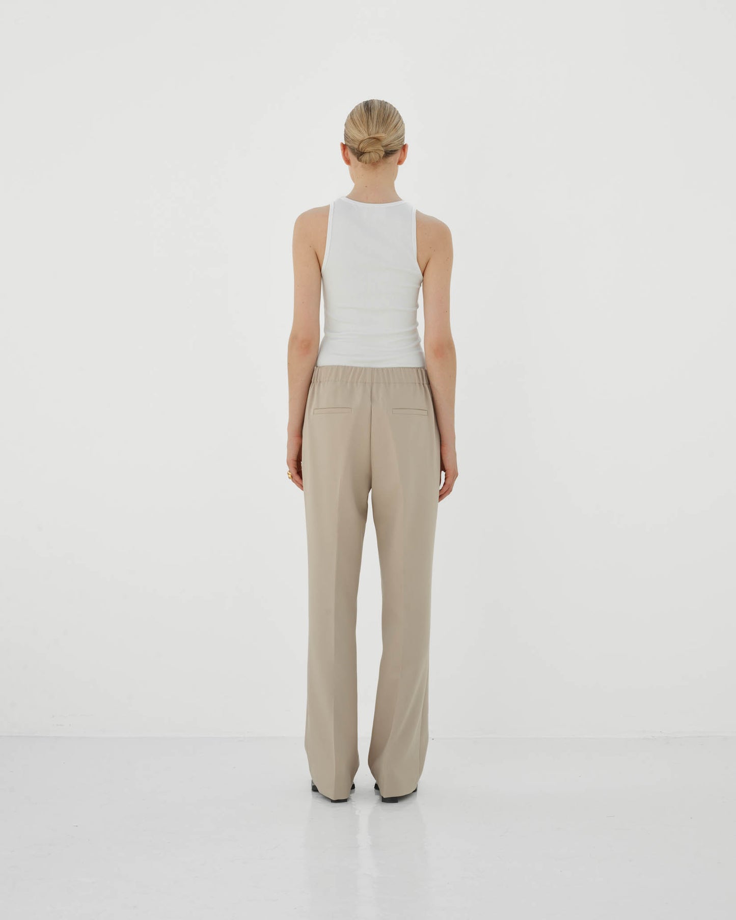 CLUB L'AVENIR Wide Pants - Hose Flo'CL Sand