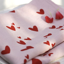 Lade das Bild in den Galerie-Viewer, FROHSTOFF Geschirrtuch Leinen Herzchen