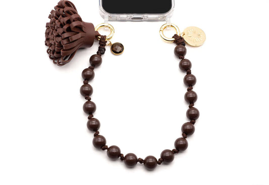 SCHMÜCKSTÜCK 2-in-1 Phone Strap Sweet Chocolate