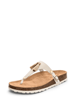 Lade das Bild in den Galerie-Viewer, HEY MARLY Zehentrenner Topping Pom de Paris Crema