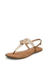 Lade das Bild in den Galerie-Viewer, HEY MARLY Zehentrenner Topping Pom de Paris Crema