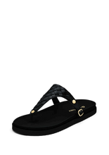 Lade das Bild in den Galerie-Viewer, HEY MARLY Zehentrenner Topping Urban Twist Black