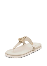 Lade das Bild in den Galerie-Viewer, HEY MARLY Zehentrenner Topping Pom de Paris Crema