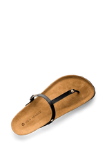 Lade das Bild in den Galerie-Viewer, HEY MARLY Zehentrenner-Sandale Casual Cork Black
