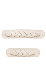 Lade das Bild in den Galerie-Viewer, HEY MARLY Sandalen Topping Braided Crema