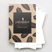 Lade das Bild in den Galerie-Viewer, PERLENFISCHER Postkartenblock Creme