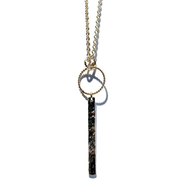 GNOES AMSTERDAM Halskette Barr Gold