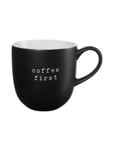 Lade das Bild in den Galerie-Viewer, ASA SELECTION Hej! Henkelbecher - Coffee first