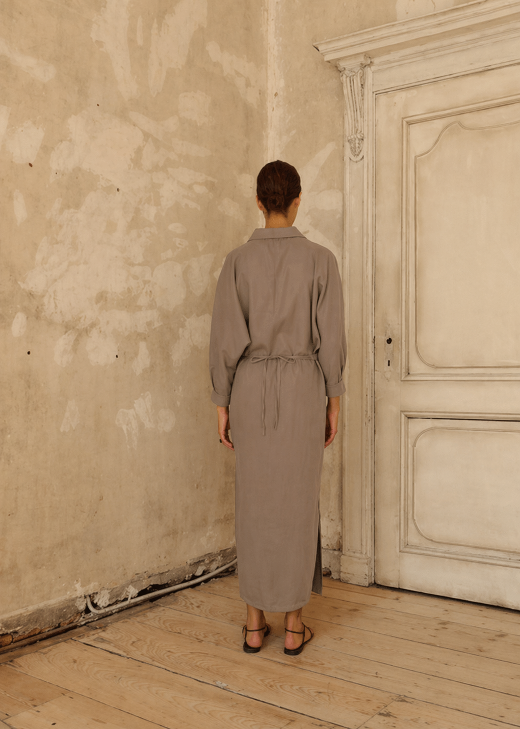 CLUB L'AVENIR Dress Hania'CL Taupe