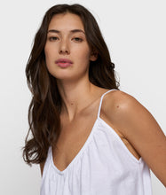 Lade das Bild in den Galerie-Viewer, 10 DAYS AMSTERDAM Top Gathered Neck White