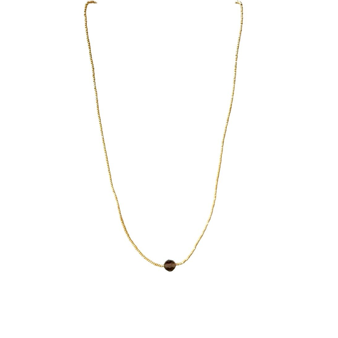 IBU JEWELS Halskette Pablo Smoky Quartz NC15