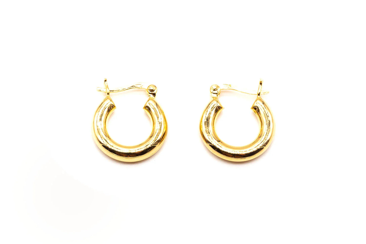 SCHMÜCKSTÜCK Creole Solid Gold Plated