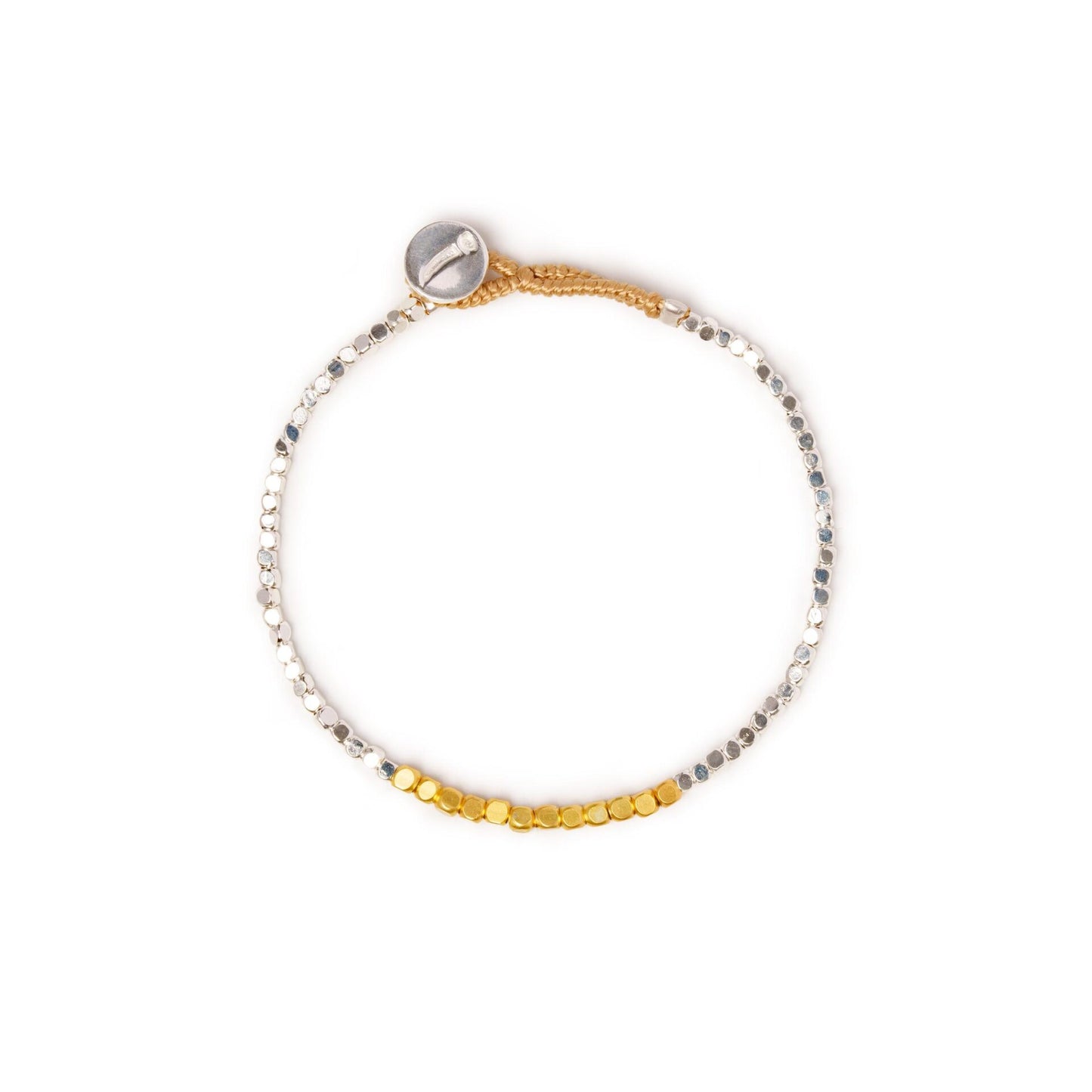 IBU JEWELS Armband Joanie Gold-Silber Mix PE01-M