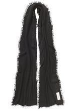 Lade das Bild in den Galerie-Viewer, PURSCHÖN Pure Cashmere Schal Slim Black