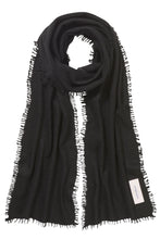 Lade das Bild in den Galerie-Viewer, PURSCHÖN Pure Cashmere Schal Slim Black