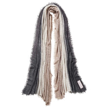 Lade das Bild in den Galerie-Viewer, PURSCHÖN Pure Cashmere Schal Ombre Black Forrest