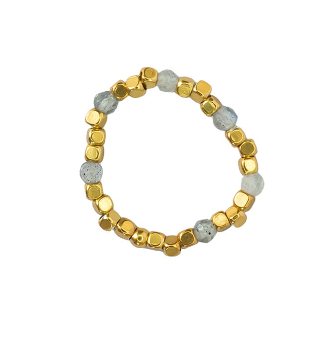 IBU JEWELS Ring Bold Labradorit RU03