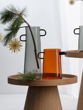 Lade das Bild in den Galerie-Viewer, ASA SELECTION Glasvase Rayu grau in 2 Größen