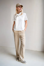 Lade das Bild in den Galerie-Viewer, PENN & INK Hose aus Leinen - Safari