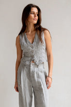 Lade das Bild in den Galerie-Viewer, PENN & INK N.Y. Waistcoat Weste Cool Grey