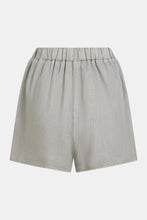 Lade das Bild in den Galerie-Viewer, PENN & INK N.Y. Shorts aus Leinen - Cool Grey