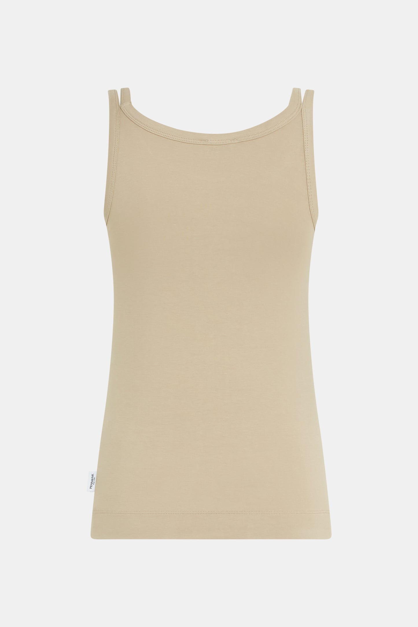 PENN & INK Singlet Top Sand
