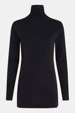 Lade das Bild in den Galerie-Viewer, PENN & INK N.Y. Coll Neck - Longsleeve mit Rollkragen Black